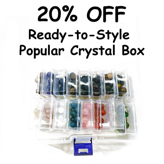 SC39]10mm Crystal Box