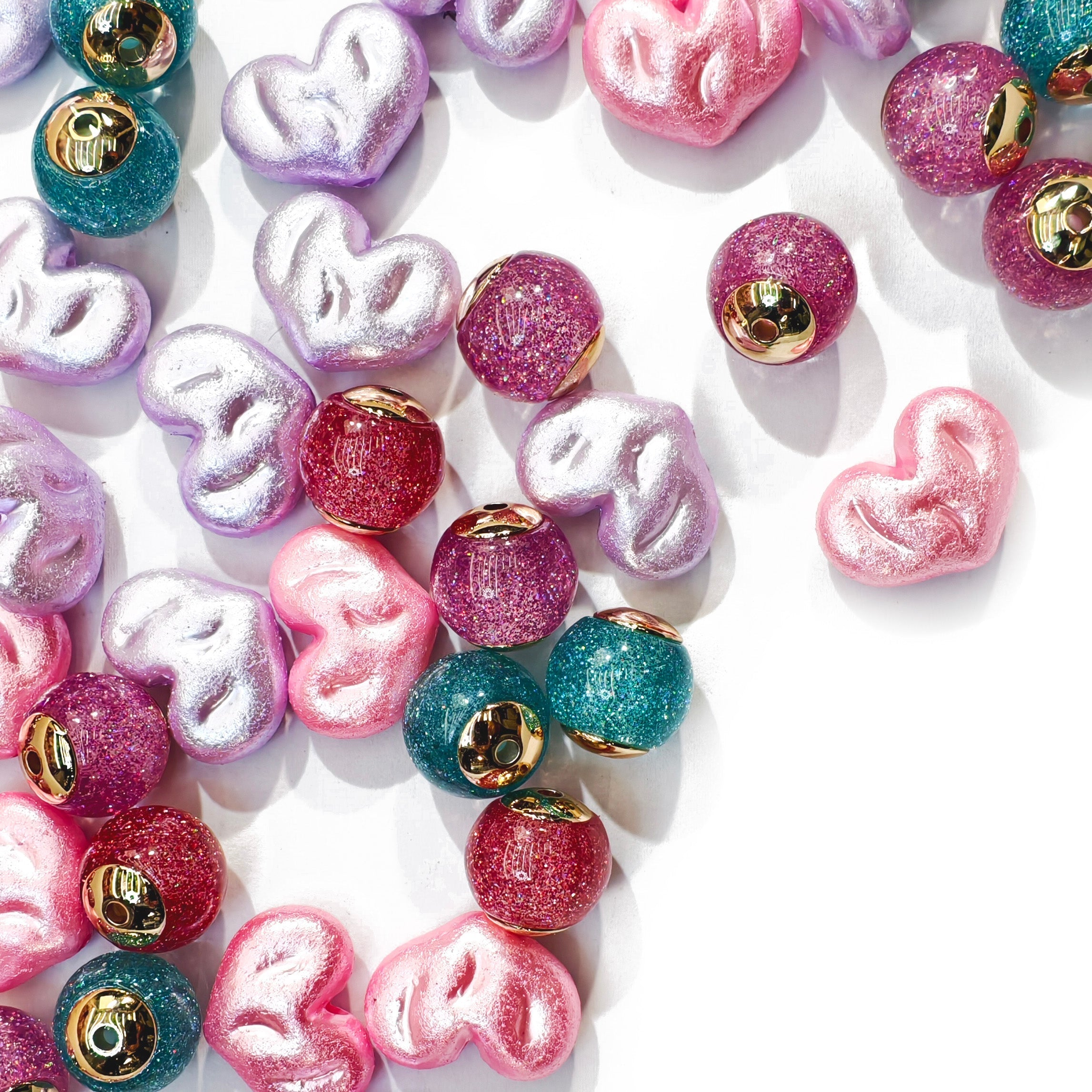 L1377]Glitter Hearts