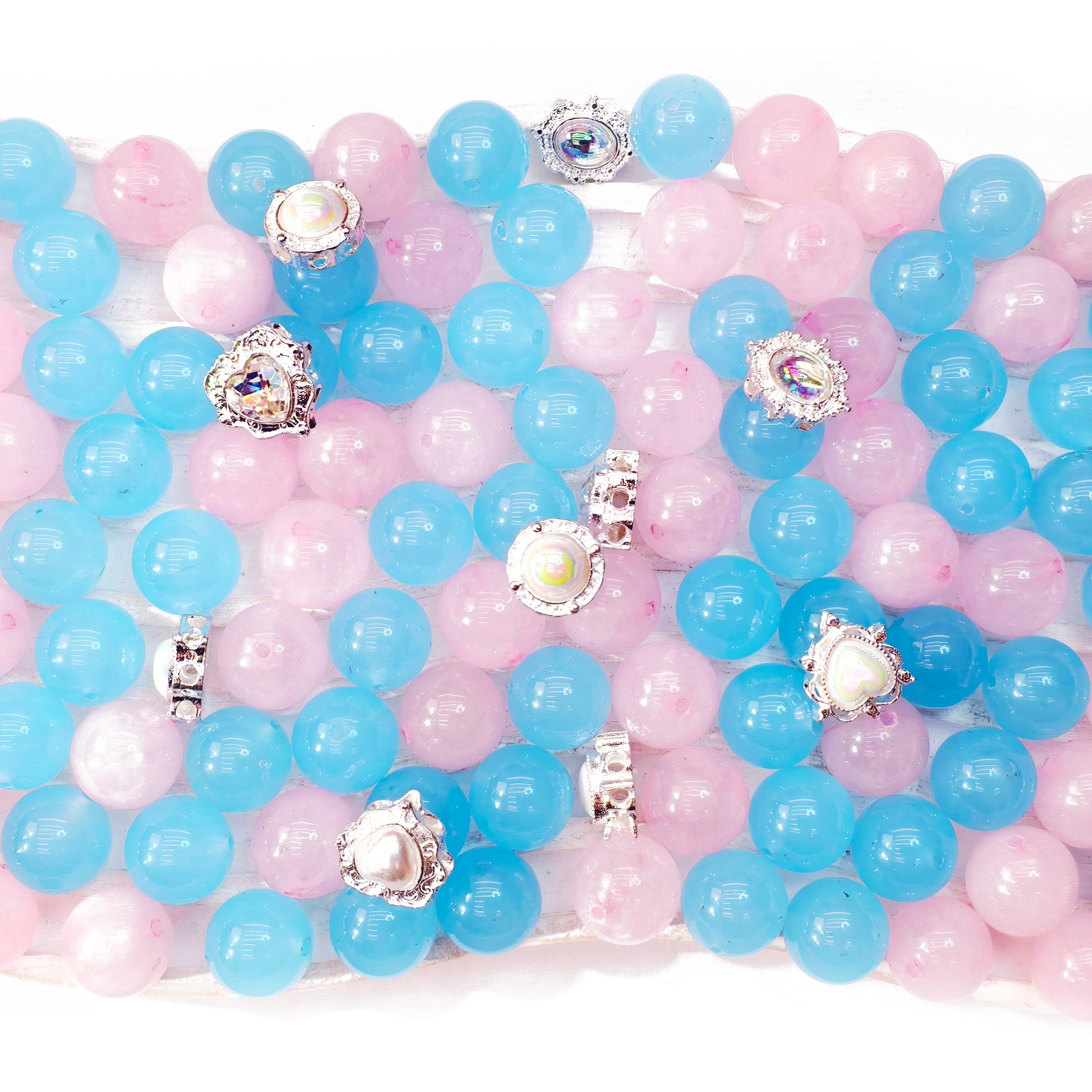L1390]Crystal Pastel Bubbles