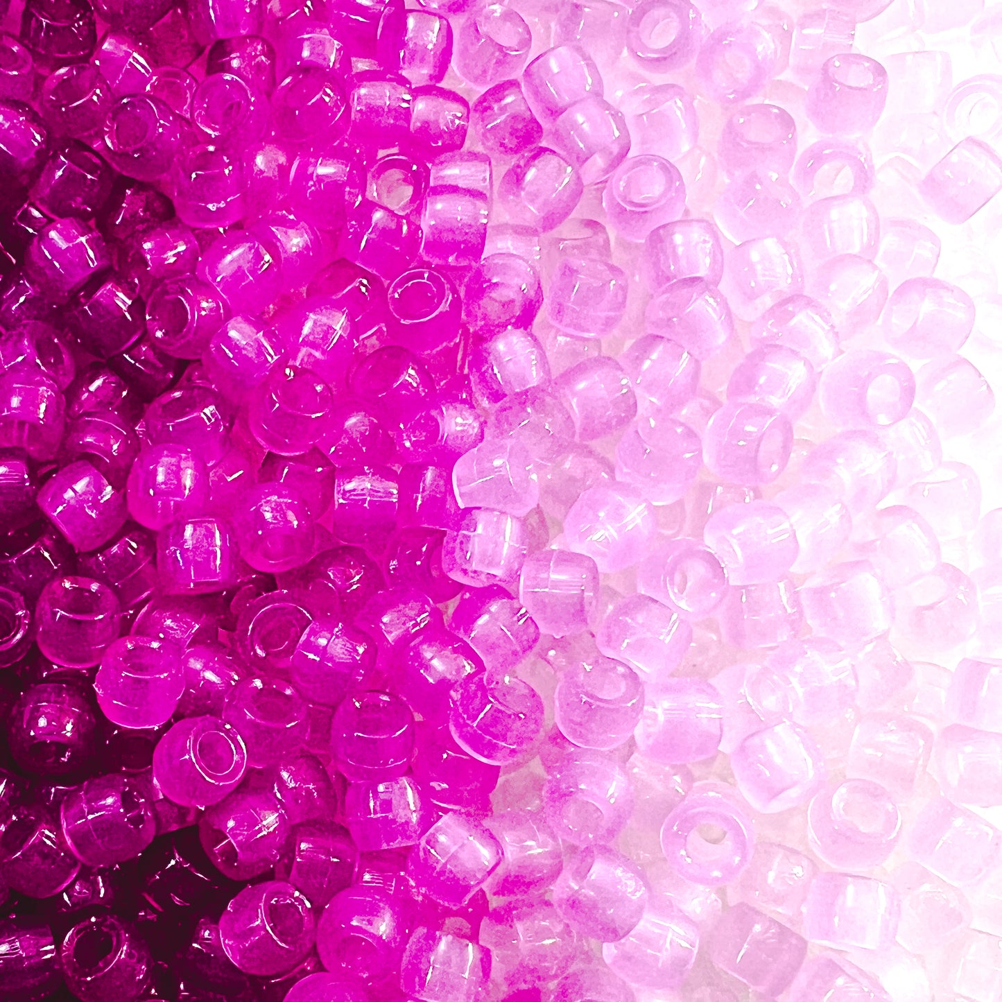 B05]UV&Glow Barrel Beads