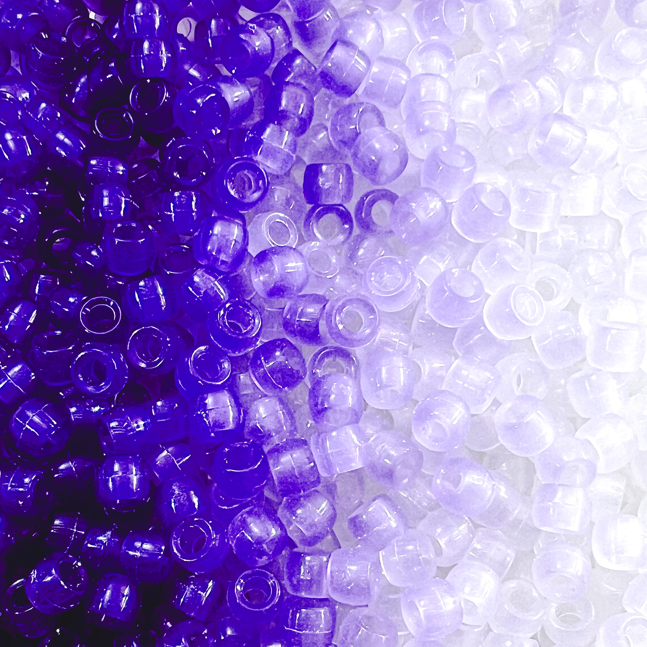 B05]UV&Glow Barrel Beads