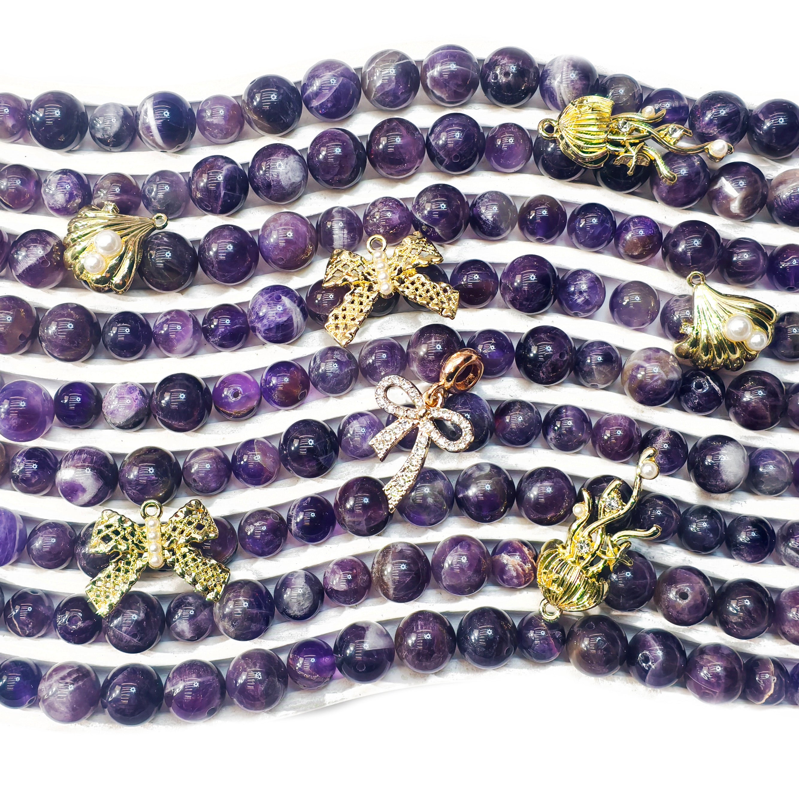 L1460]Crystal Purple Elegance