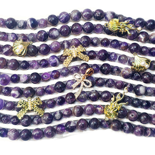 L1460]Crystal Purple Elegance