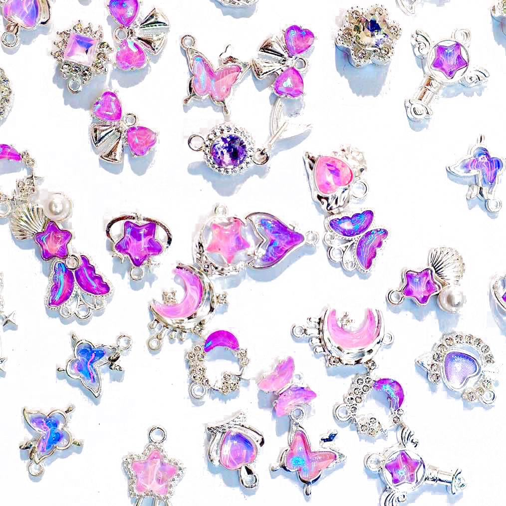 L756]Charming Charms Purple