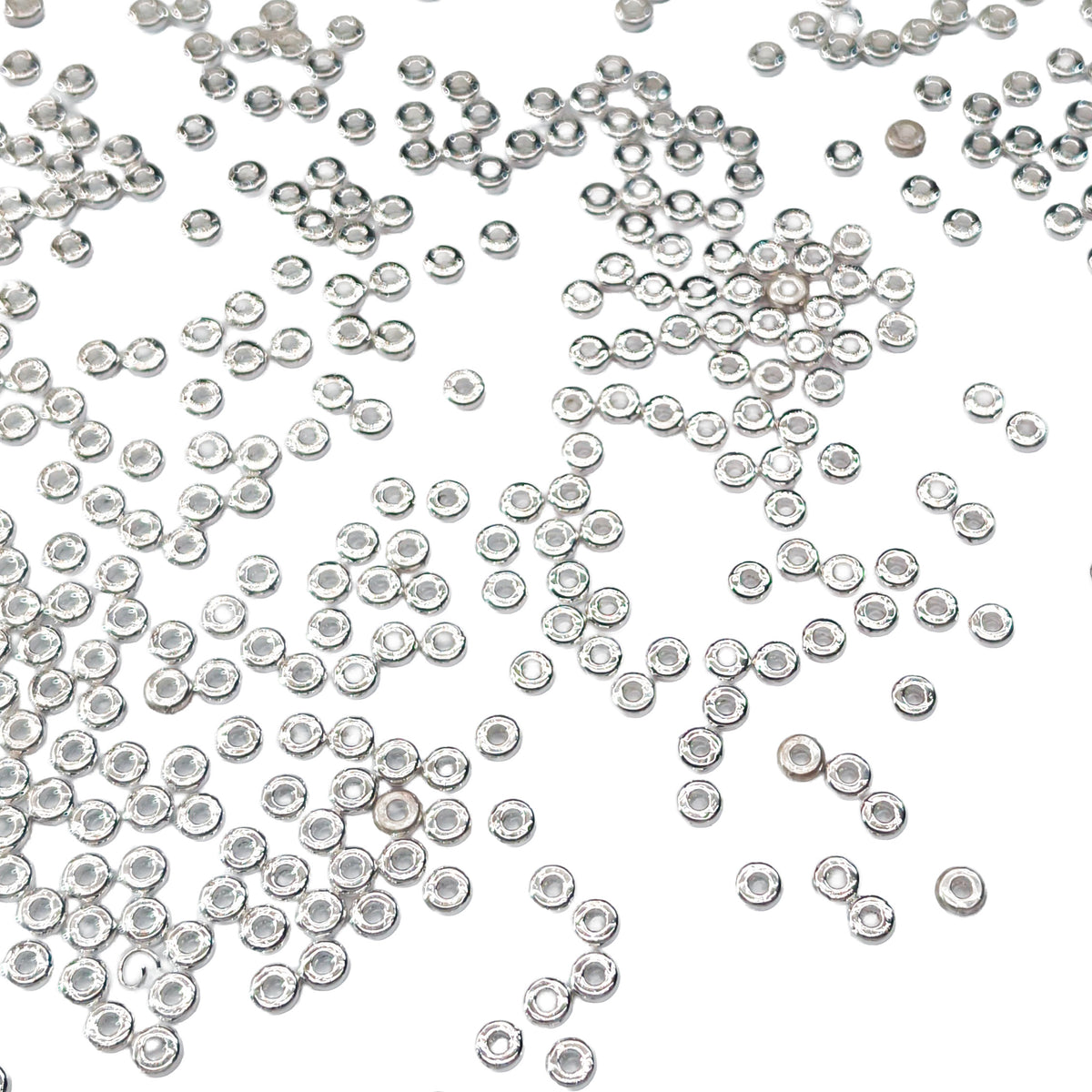 L2023]Donut Spacer 2mm Silvie