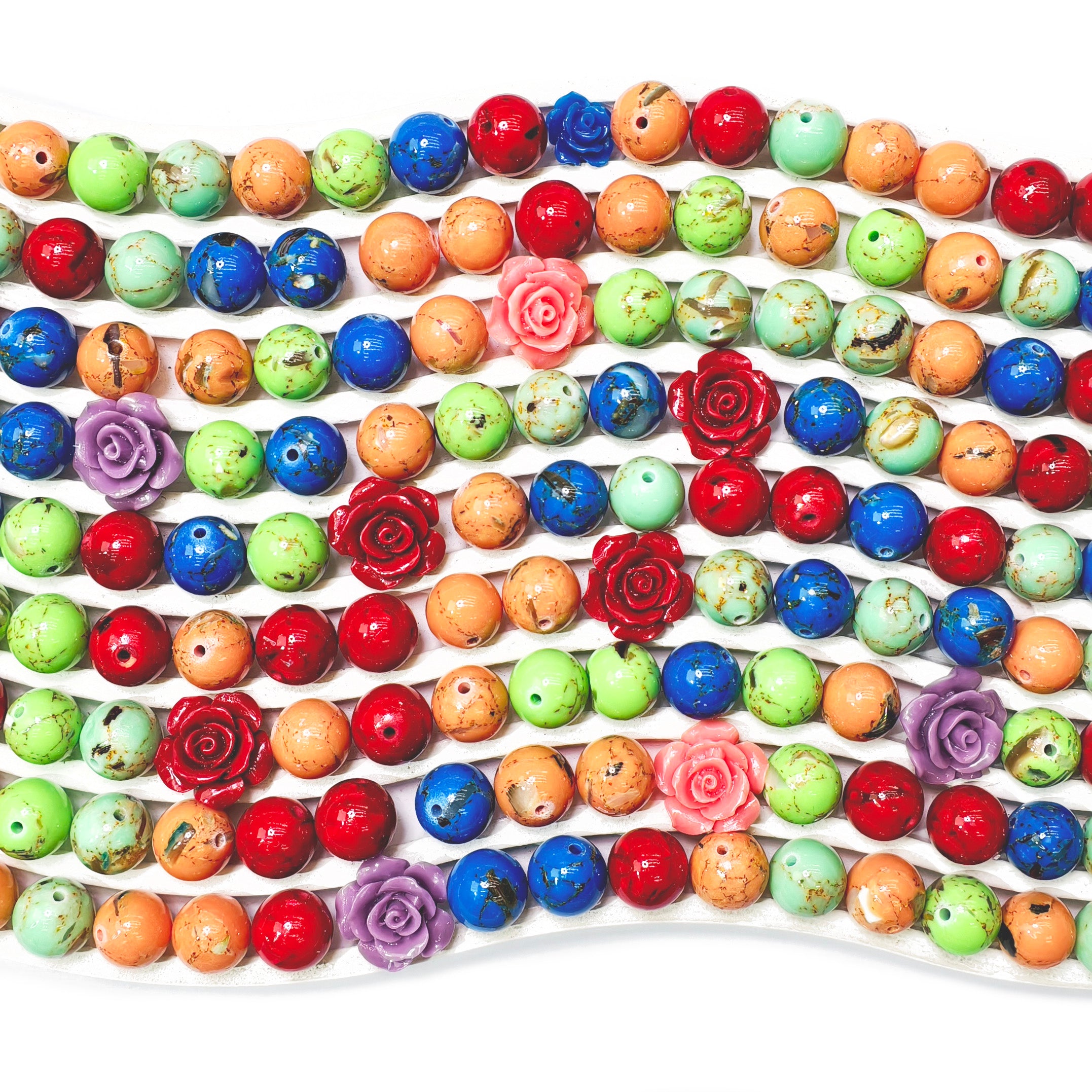 L1025]Crystal Tropical Rose