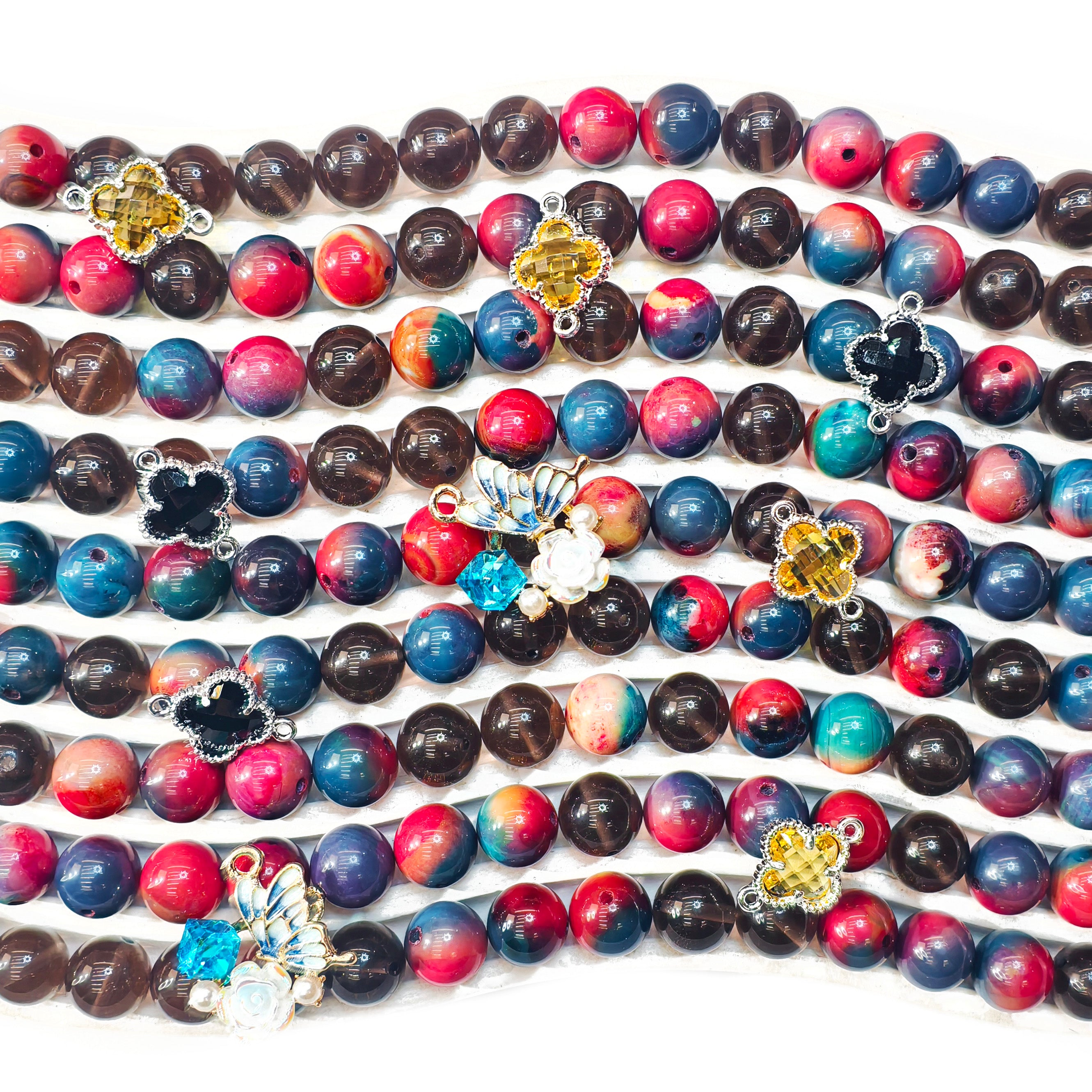 L1493]Crystal Midnight Petals