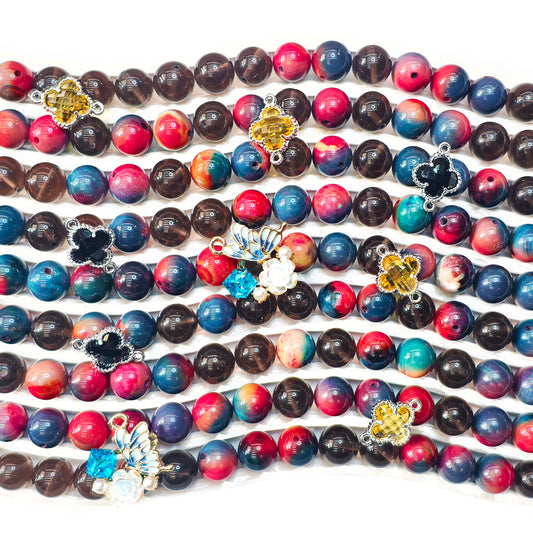 L1493]Crystal Midnight Petals