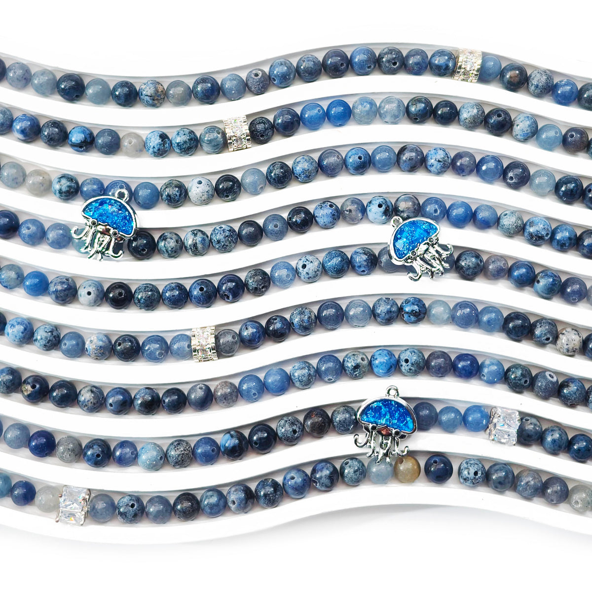 L2052]Crystal Celestial Waves 6mm
