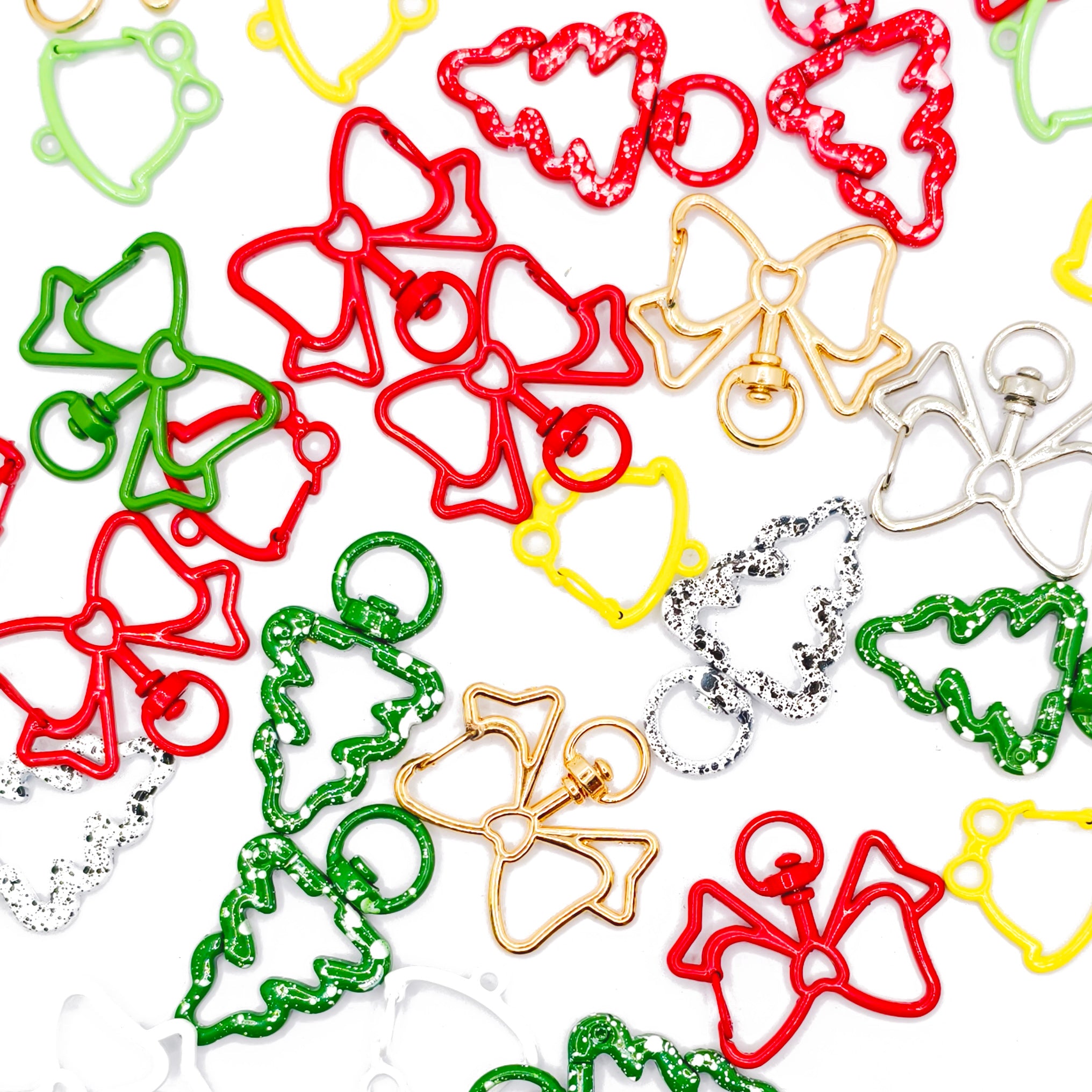 L2044]Xmas Keychain Clasp