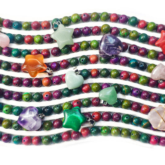 L1596]Crystal Petal&Pebble