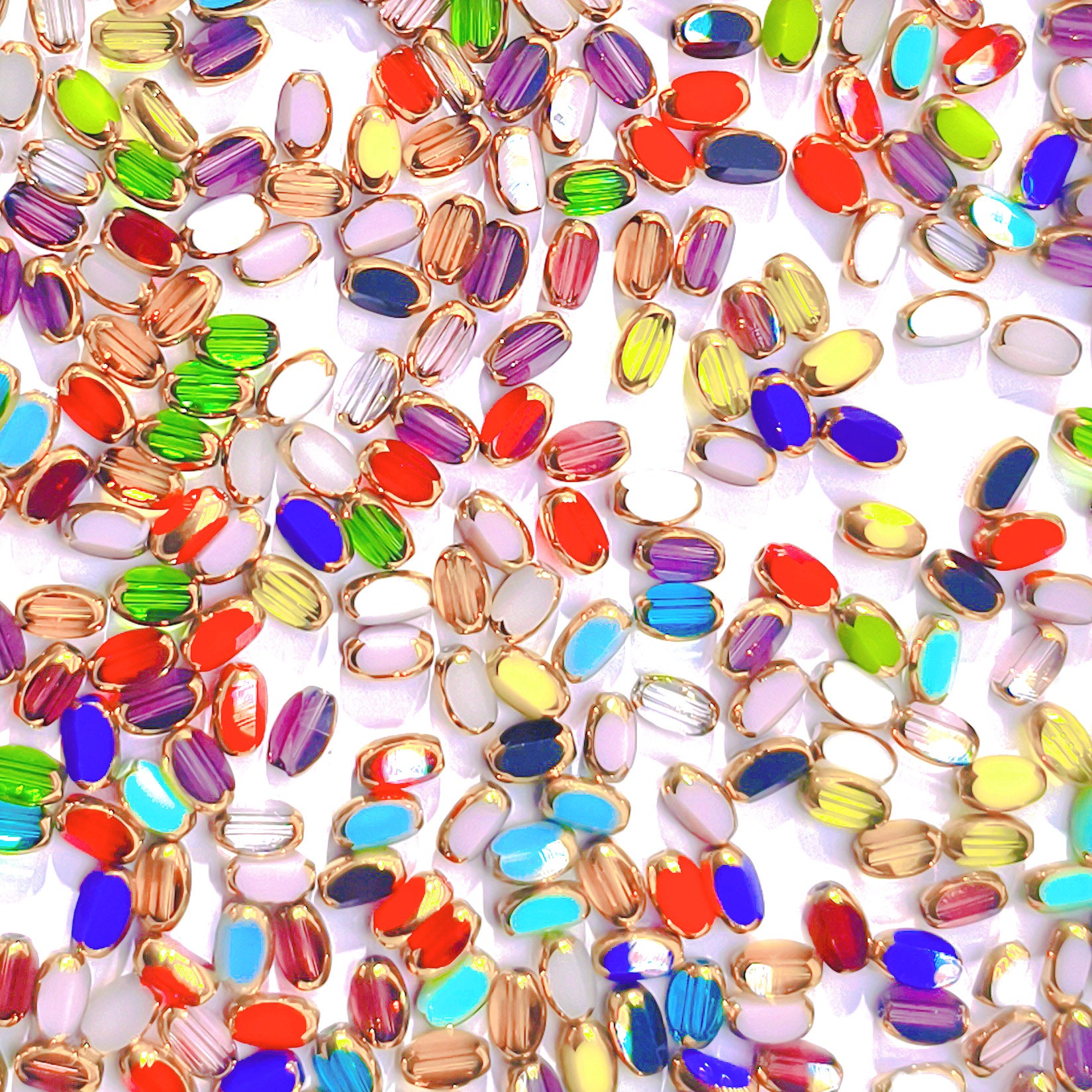 L715]Stained Glass Beads