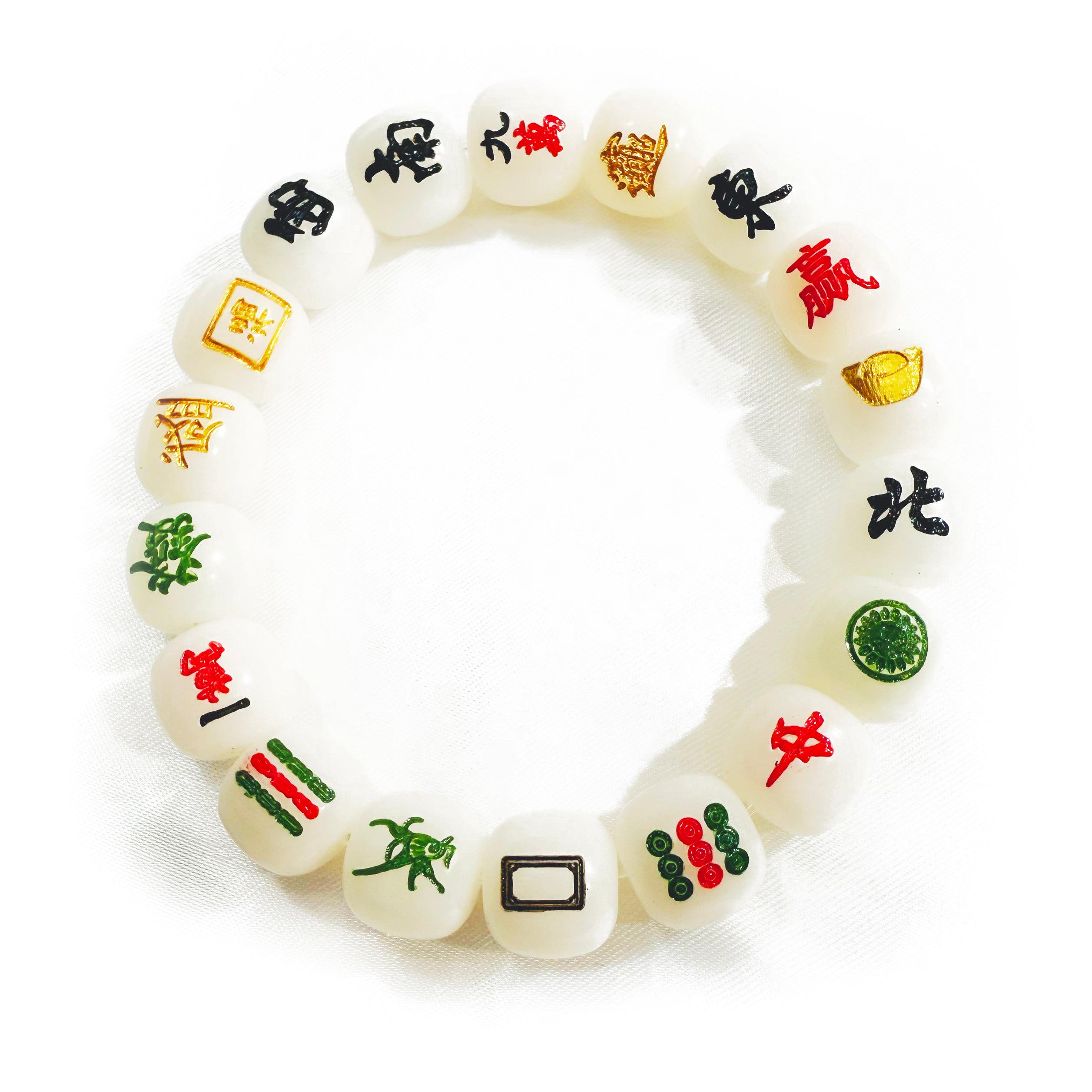 L122]Bodhi Mahjong Bracelet