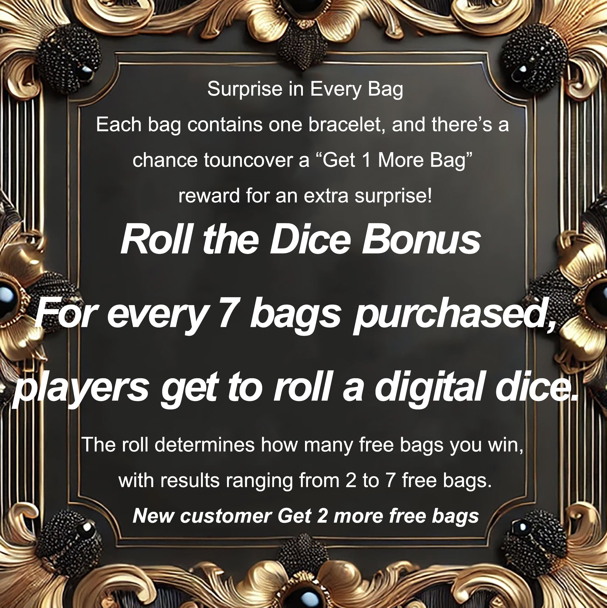 Buy 1 Get 1]Faceted Bracelet