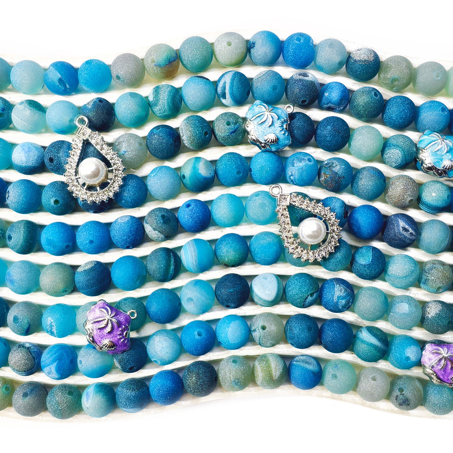 L1597]Crystal Druzy Lagoon